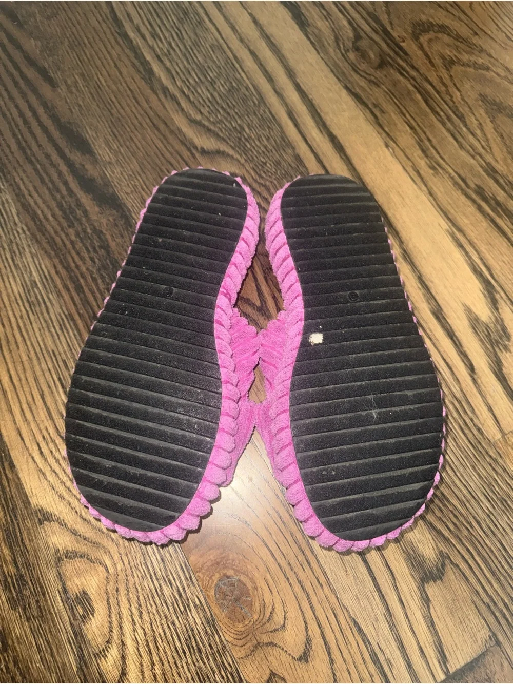 Free People Pink Corded Slide Slippers - Picture 3 of 4